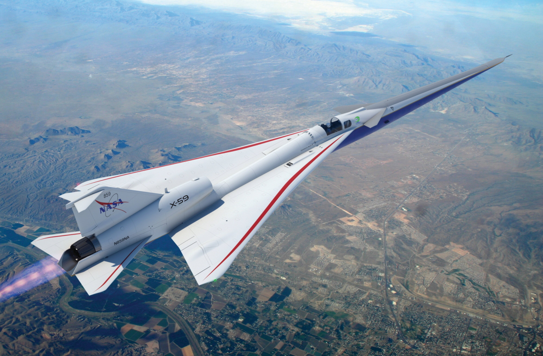 NASA’s supersonic plane preparing for take-off